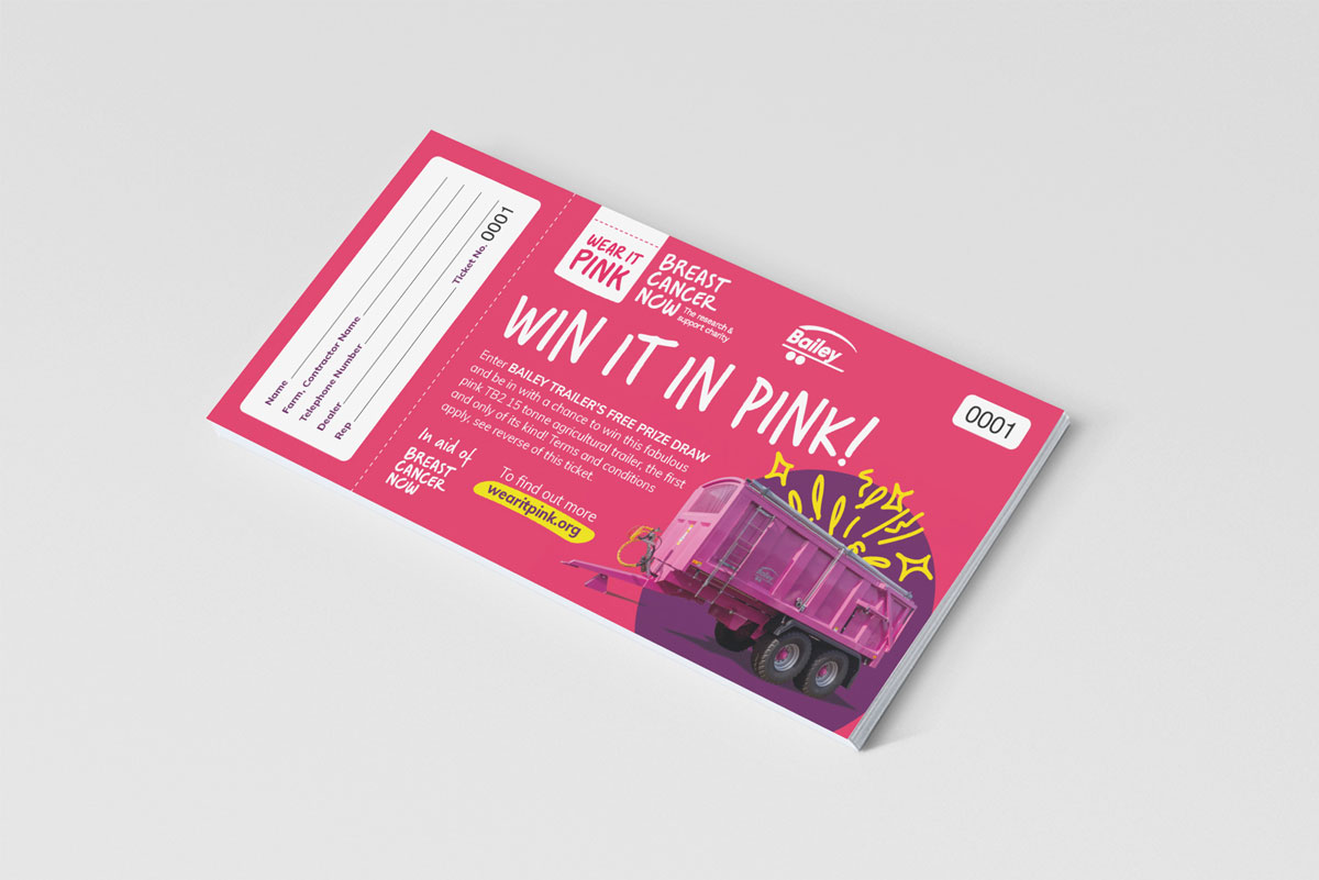 Win It In Pink Raffle Tickets